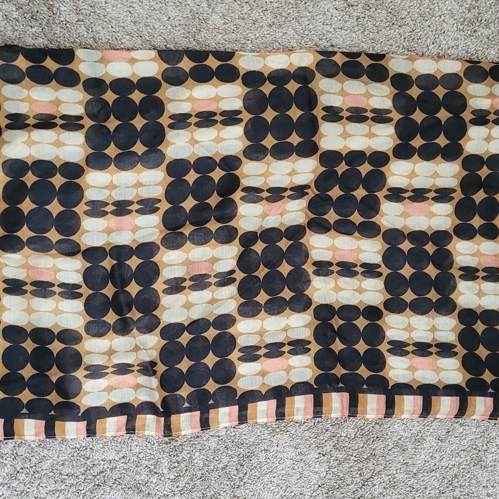 Wonderful Xl Print Scarf